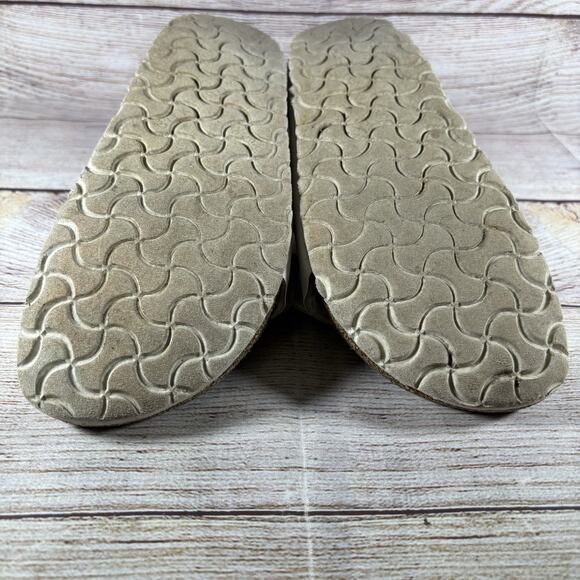 Birkenstock Arizona White Leather Womens Size EU 39 Womens 8.5 Mens 6.5 Narrow - Picture 10 of 12